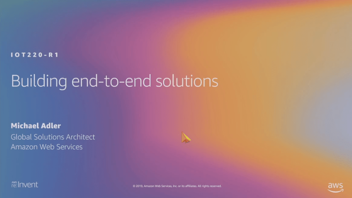 Building End-to-End IOT&nbsp;Solutions